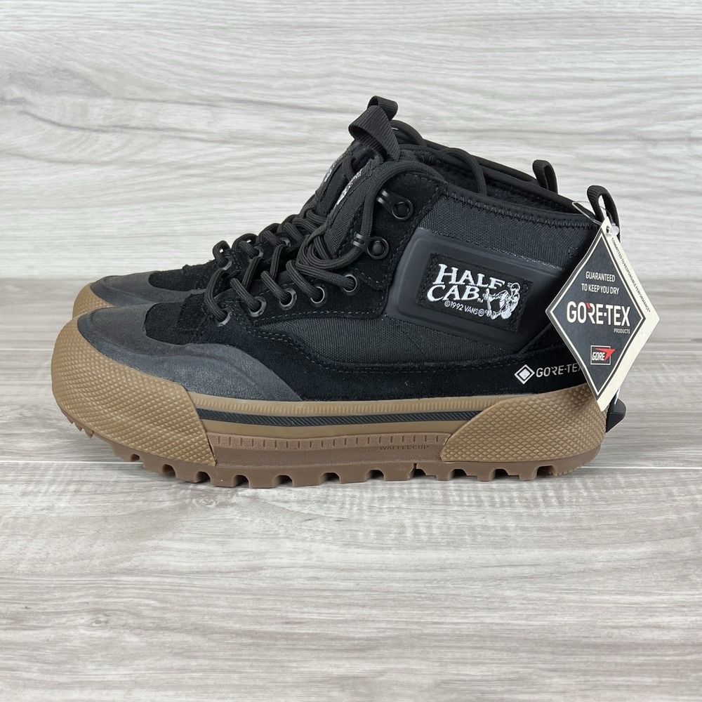 Vans MTE Half Cab GORE-TEX Insulated Shoe Black Gum Size Mens 6.5 / Women's 8 - Picture 2 of 9
